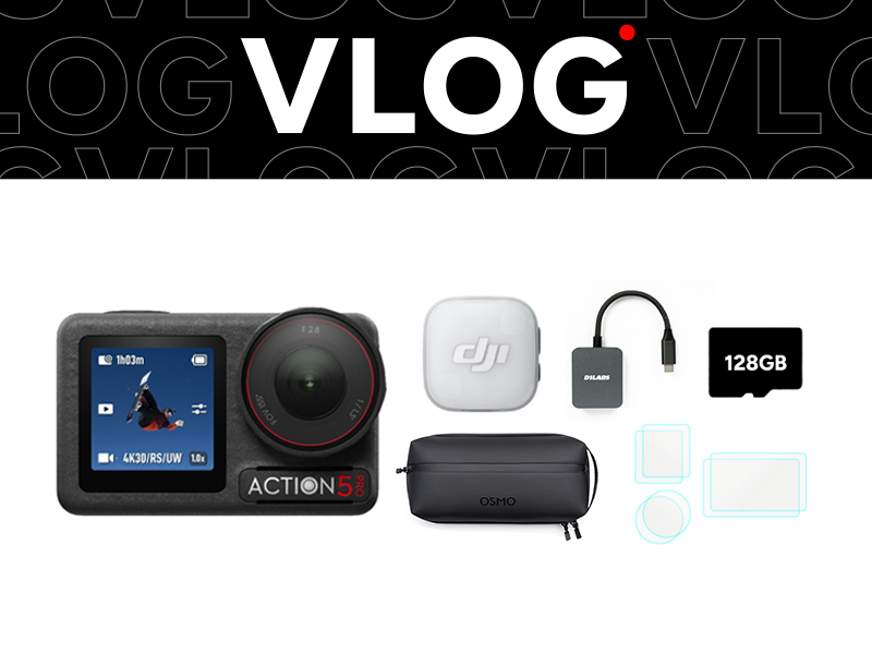 Osmo Action 5 Pro Vlog Bundle (DJI Mic Mini 2)